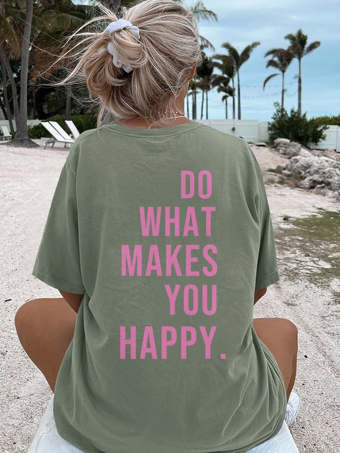T-shirt Jurk - Ronde Hals & Ademend Katoenmix Design