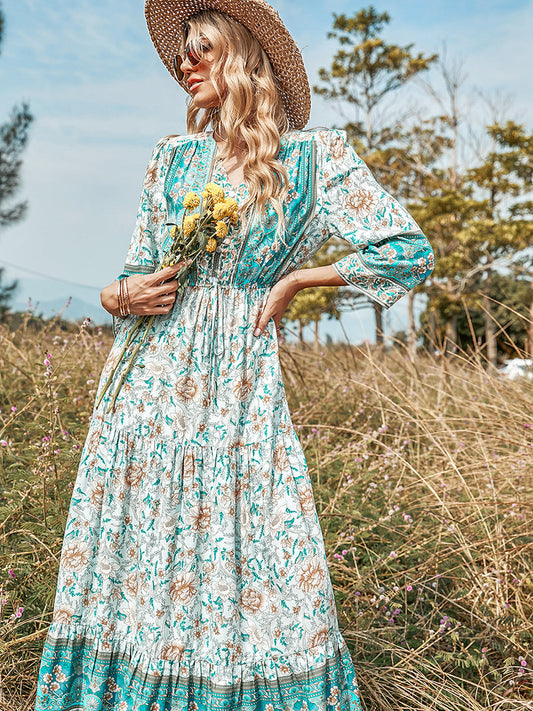 Dress MW | Groene print