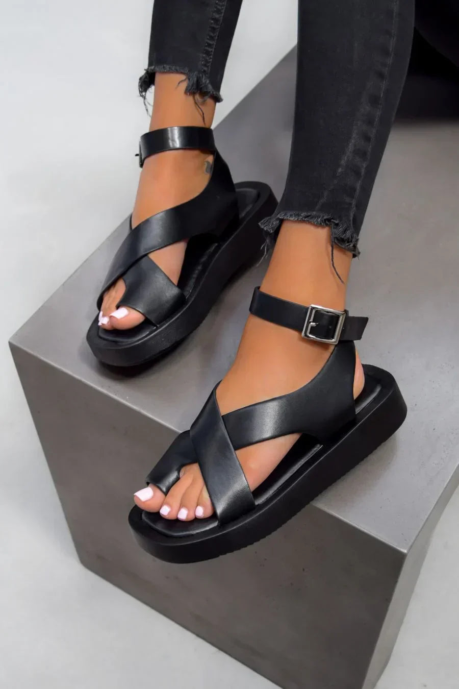 Virginia® | Dikke gladiatorensandalen