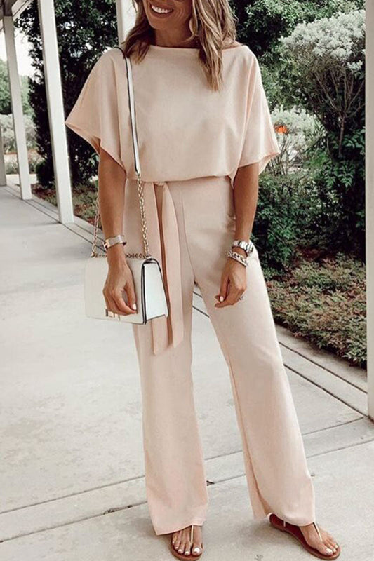 O-hals loszittende jumpsuits (7 kleuren)