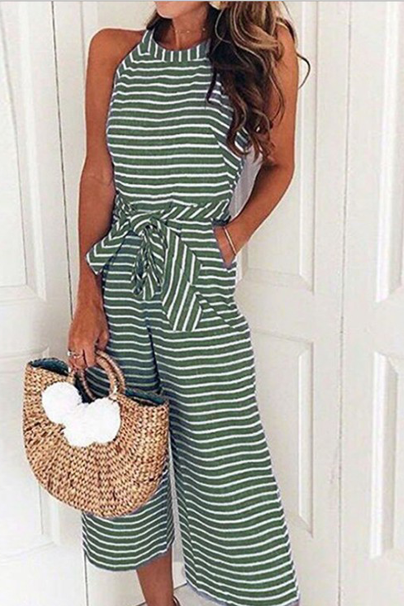 Casual gestreepte loose fit jumpsuits (5 kleuren)
