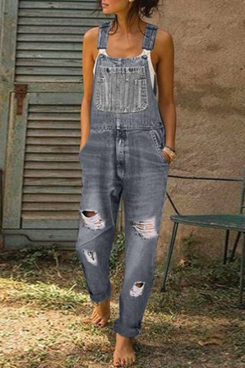 Casual glad geripte Harlan jumpsuits (3 kleuren)