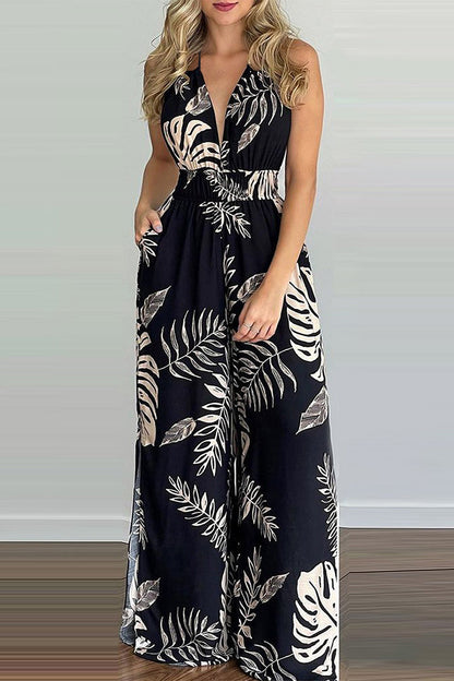 Simplicity Spaghettibandjes-loose jumpsuits (6 kleuren)