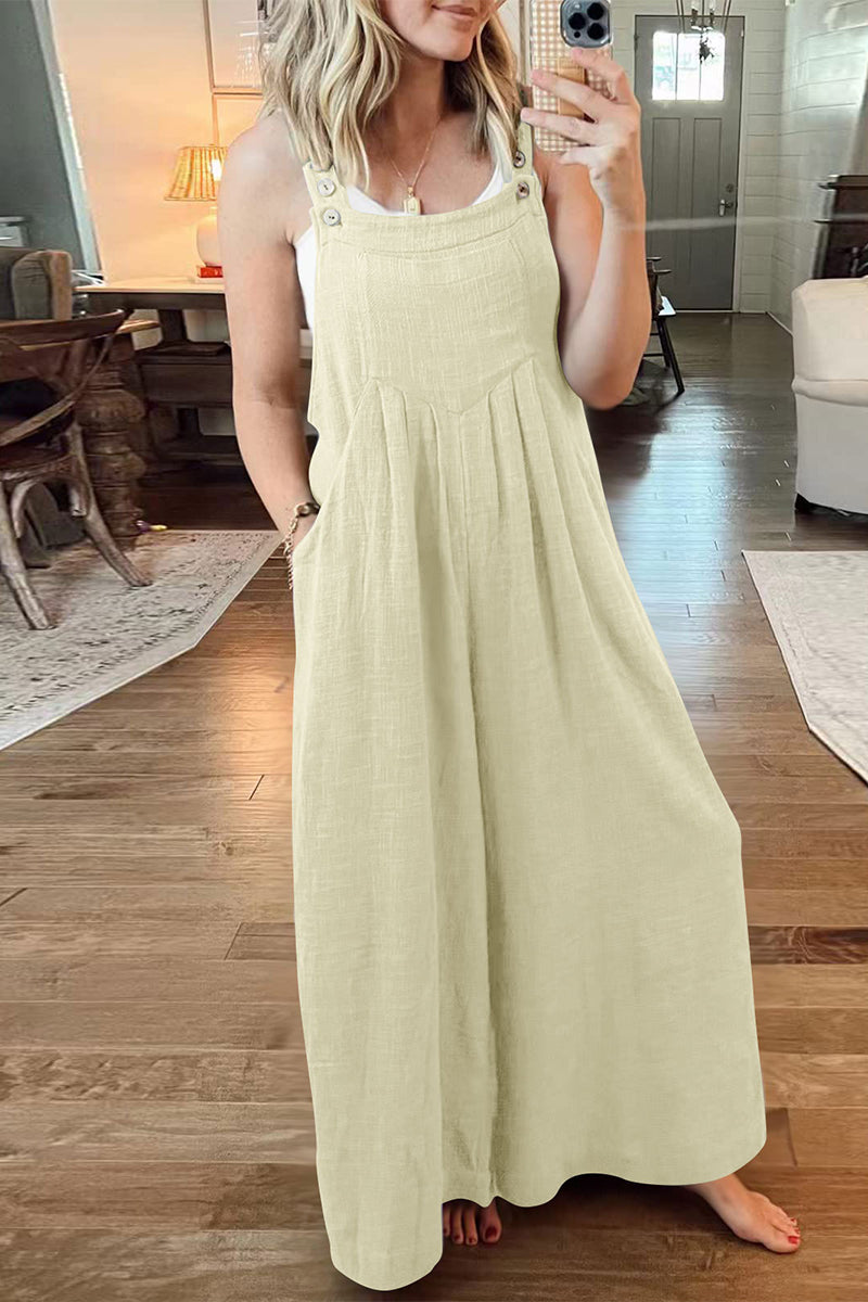 Casual-street-stijl jumpsuits met stevige kraag (10 kleuren)