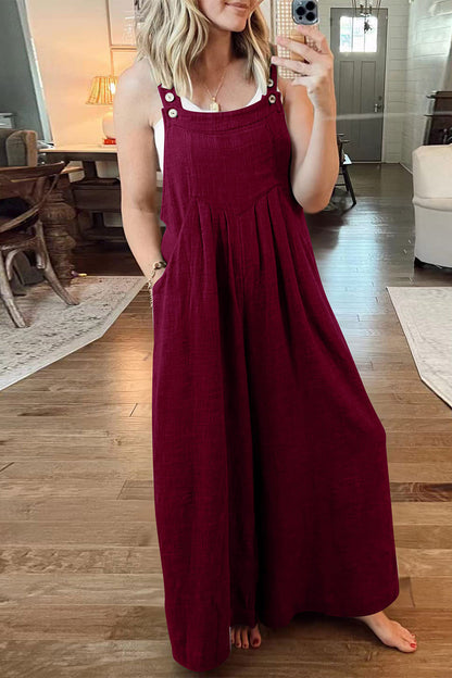 Casual-street-stijl jumpsuits met stevige kraag (10 kleuren)