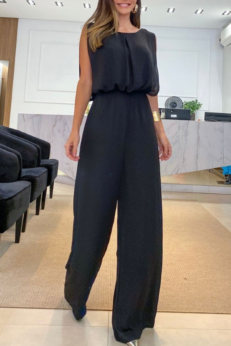 Casual street style loszittende jumpsuits