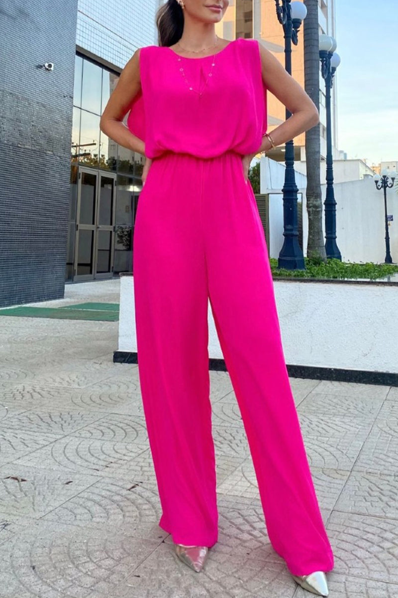 Casual street style loszittende jumpsuits