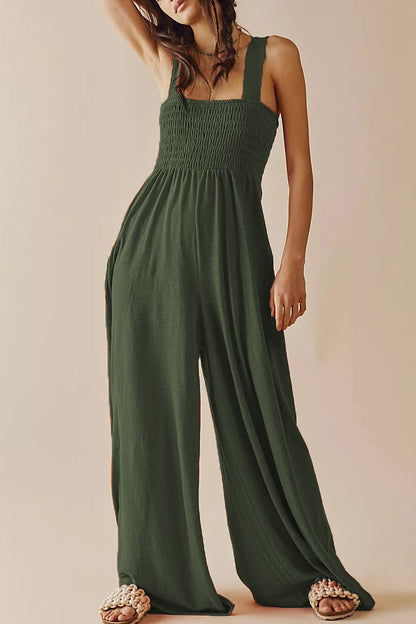Eenvoud Soepele Zak Losse Jumpsuits