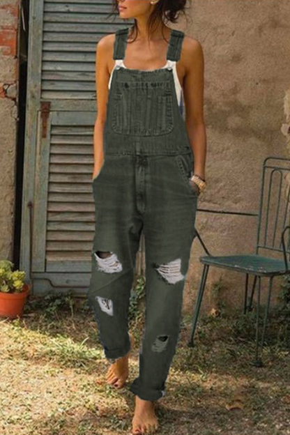 Casual glad geripte Harlan jumpsuits (3 kleuren)