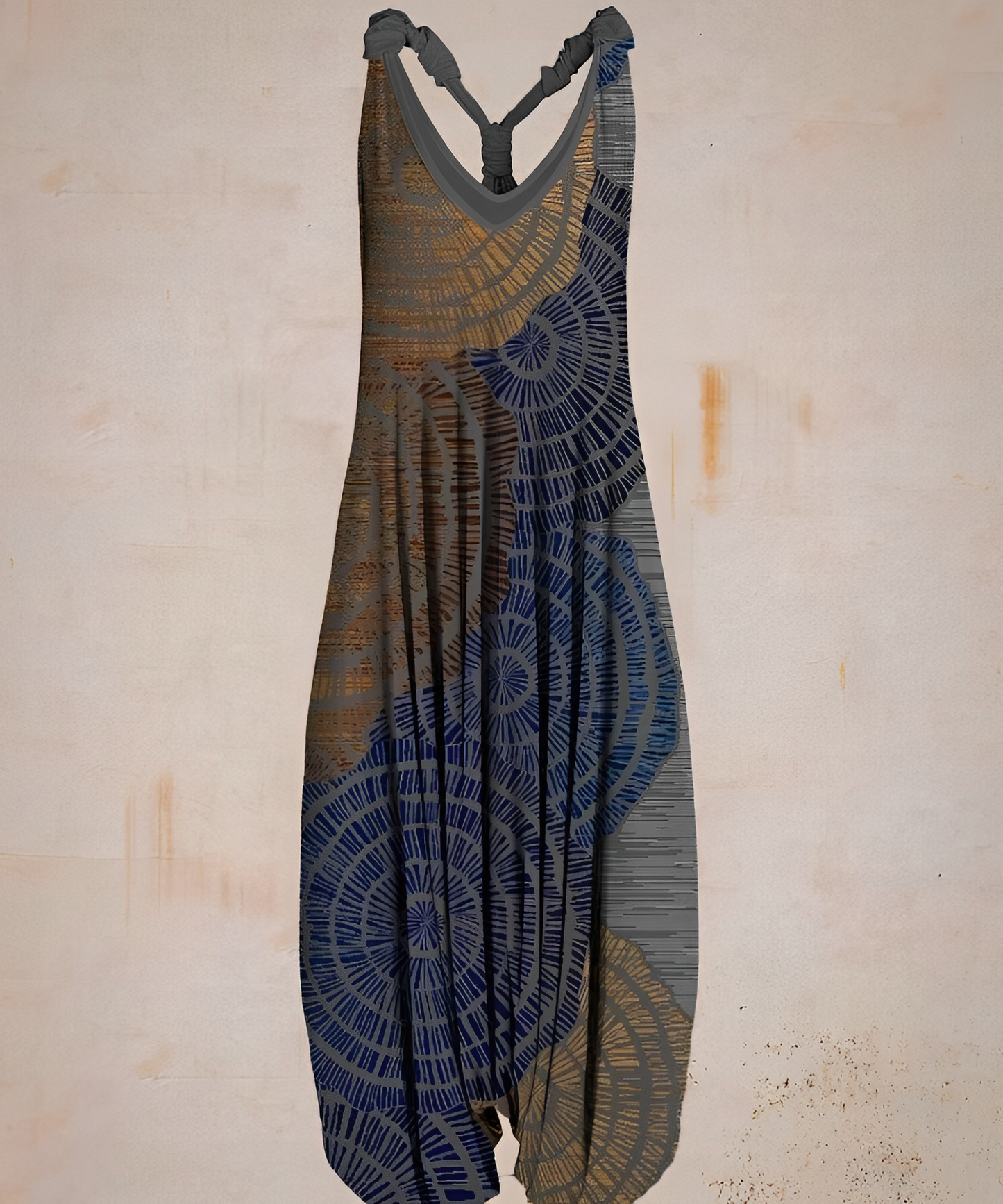Casual jumpsuit in bohemian-stijl