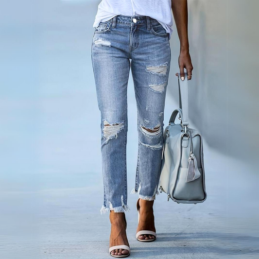 Vanessa - Dames stretch skinny jeans