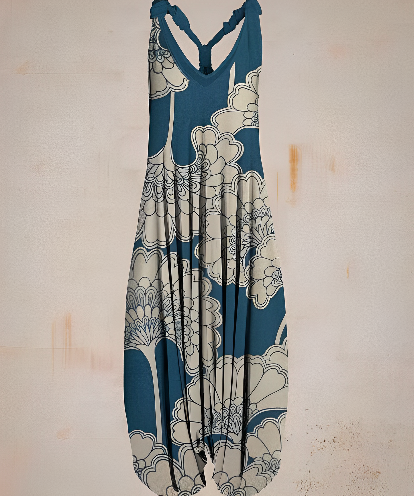 Casual jumpsuit in bohemian-stijl