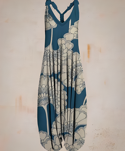 Casual jumpsuit in bohemian-stijl