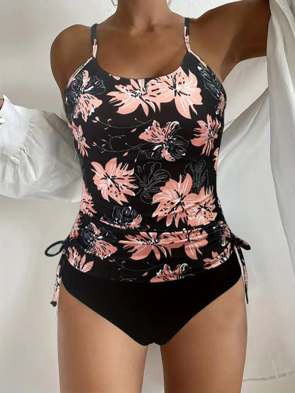 Stijlvolle bikini met bloemmotief