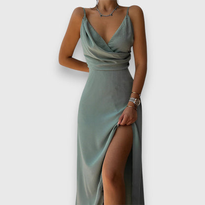 Elegante jurk met een lichte en verfijnde stijl