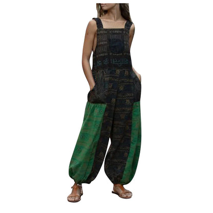 jumpsuit met losse pasvorm en steekzakken voor vrijetijdskleding #x008d_as
