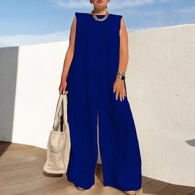Speelse en lichte jumpsuit