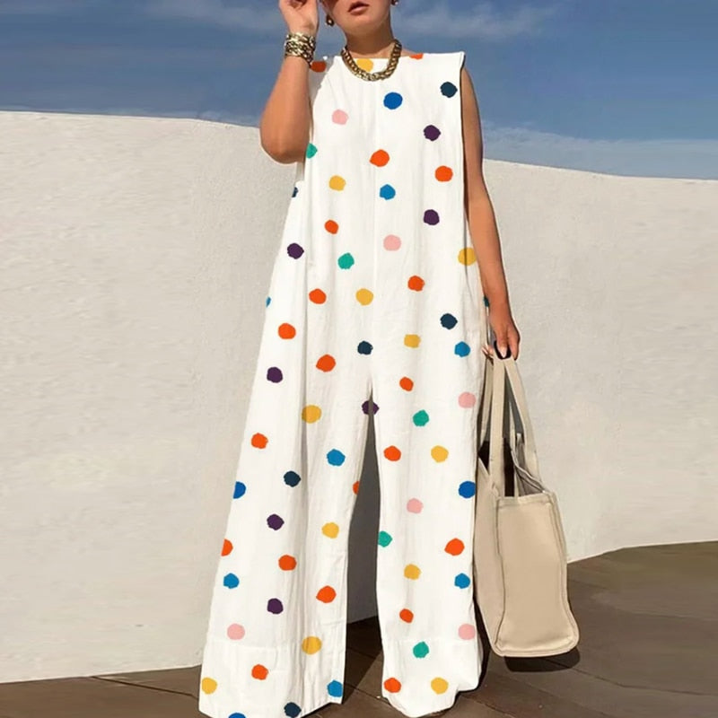 Speelse en lichte jumpsuit