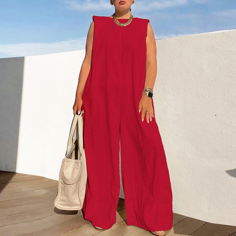 Speelse en lichte jumpsuit