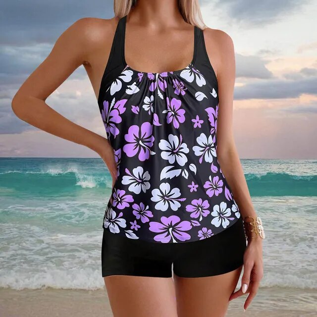 Stijlvol en trendy tankini zwempak