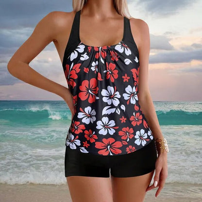 Stijlvol en trendy tankini zwempak