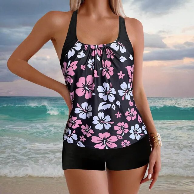 Stijlvol en trendy tankini zwempak