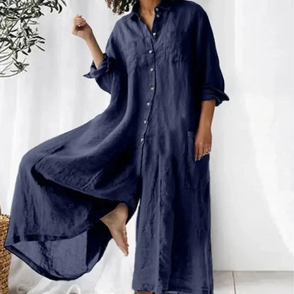 Comfortabele loszittende jumpsuit