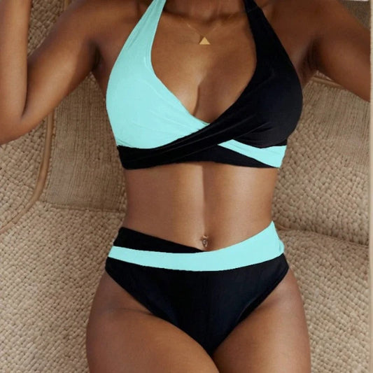 Sexy rugloze bikini met kruisband